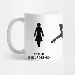 Funny Pole Dancing Designs Mug